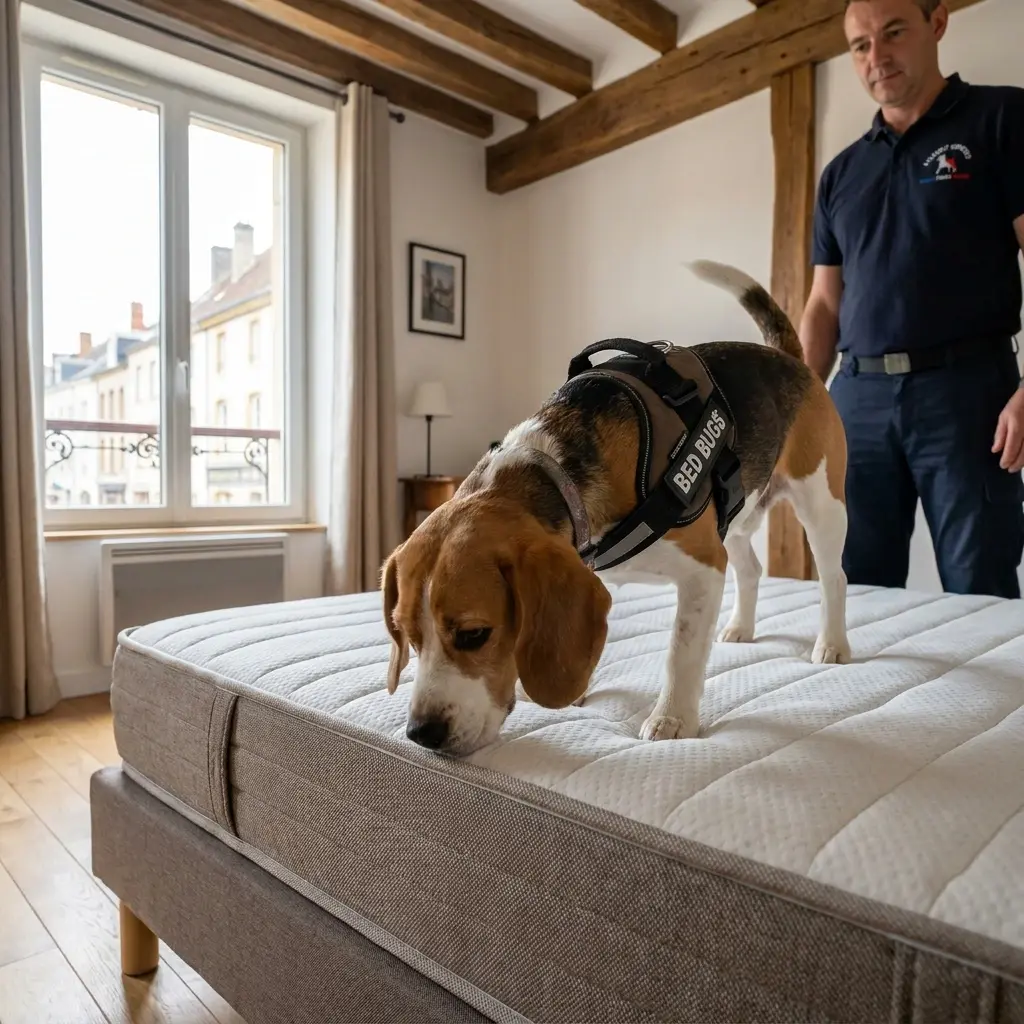 Comment fonctionne la détection canine sur place