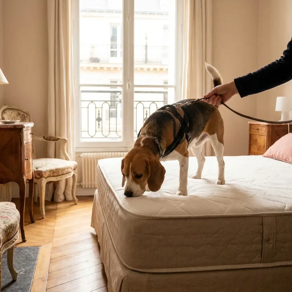 Détection canine punaise de lit Audun-le-Tiche (57390)