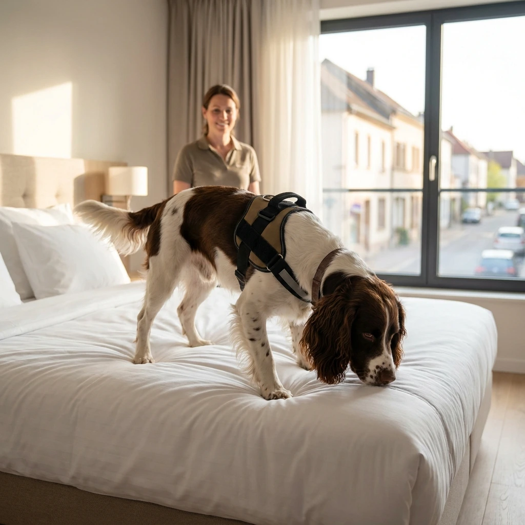 Pourquoi nous choisir pour la détection canine punaises de lit à Sarralbe