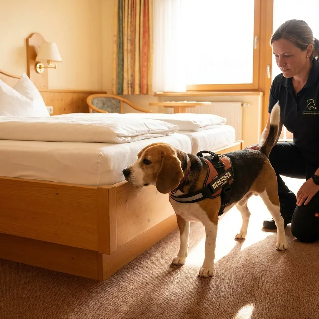 Détection canine punaise de lit Sarralbe (57430)