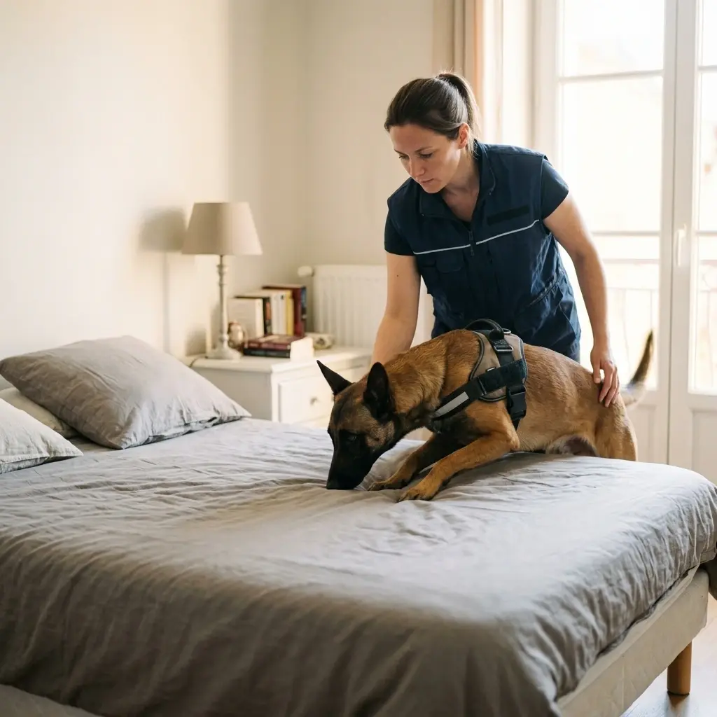 Détection canine punaise de lit Réding (57445)
