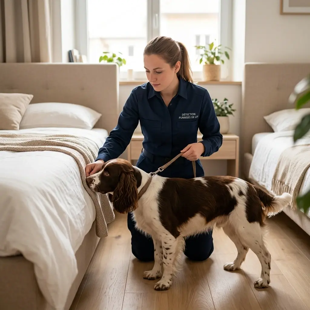 Comment se déroule la détection canine à L'Hôpital ?