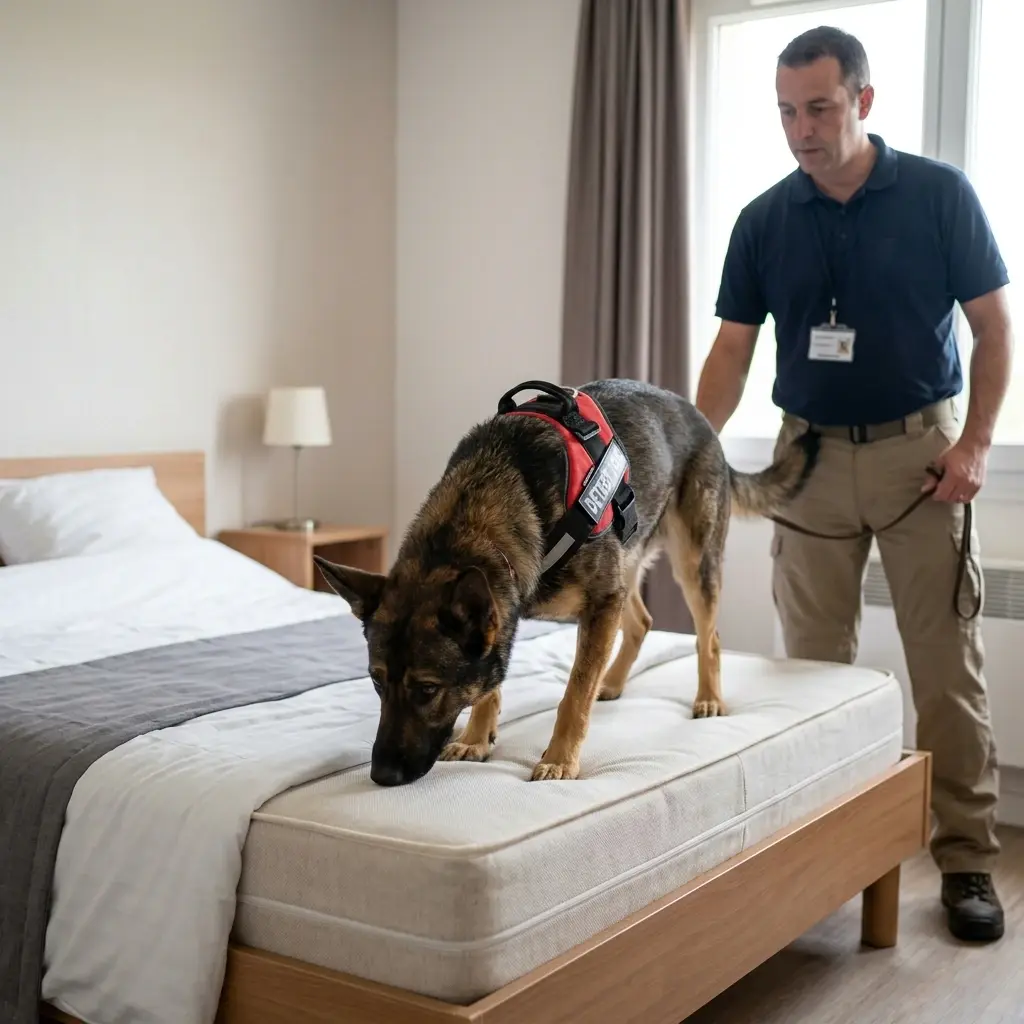Comment se déroule la détection canine à Talange ?