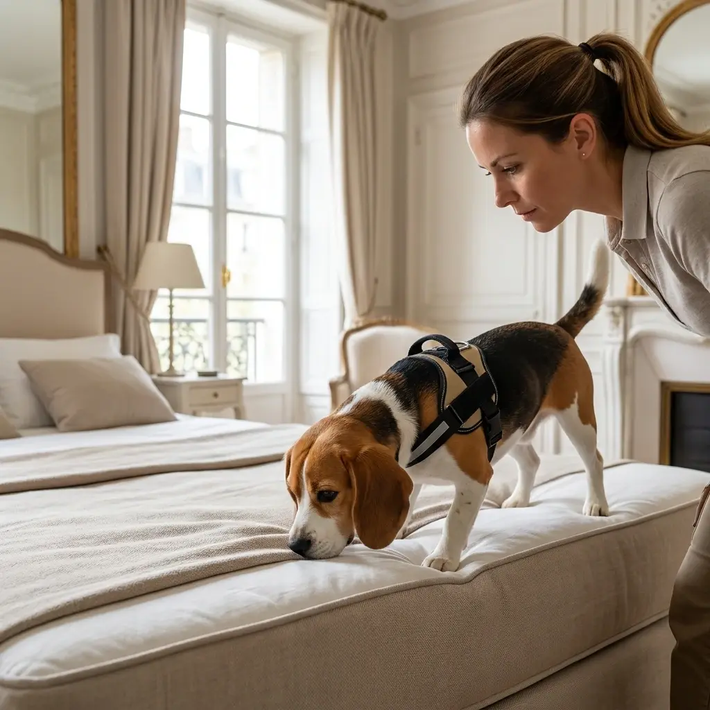 Détection canine punaise de lit Petite-Rosselle (57540)