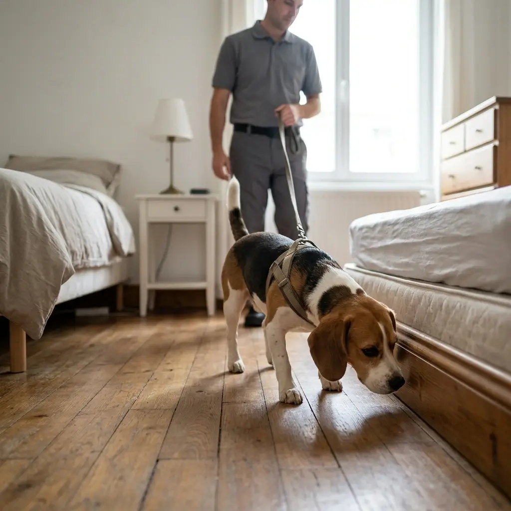 Comment se déroule la détection canine à Boulange ?