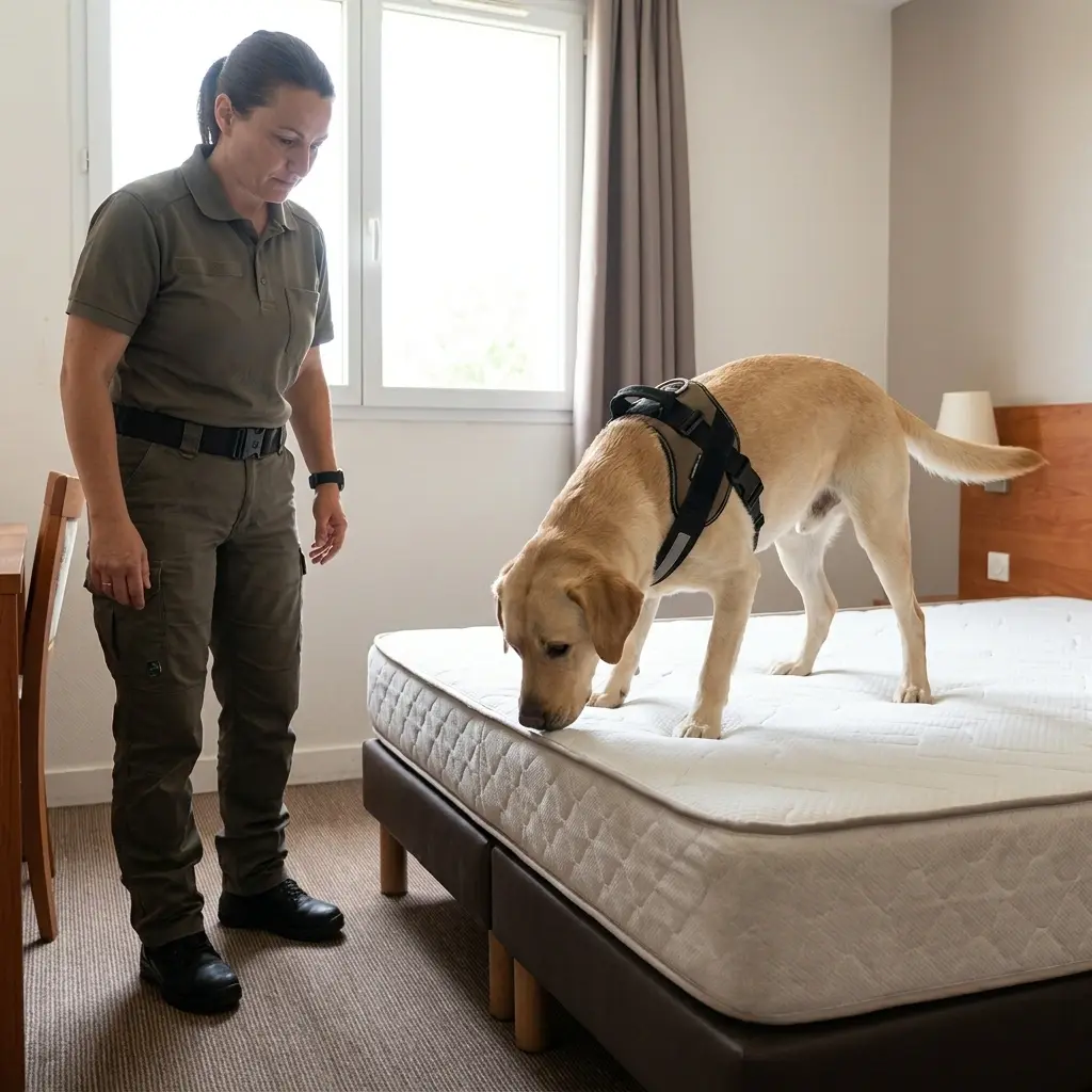 Comment se déroule la recherche canine à Augny ?