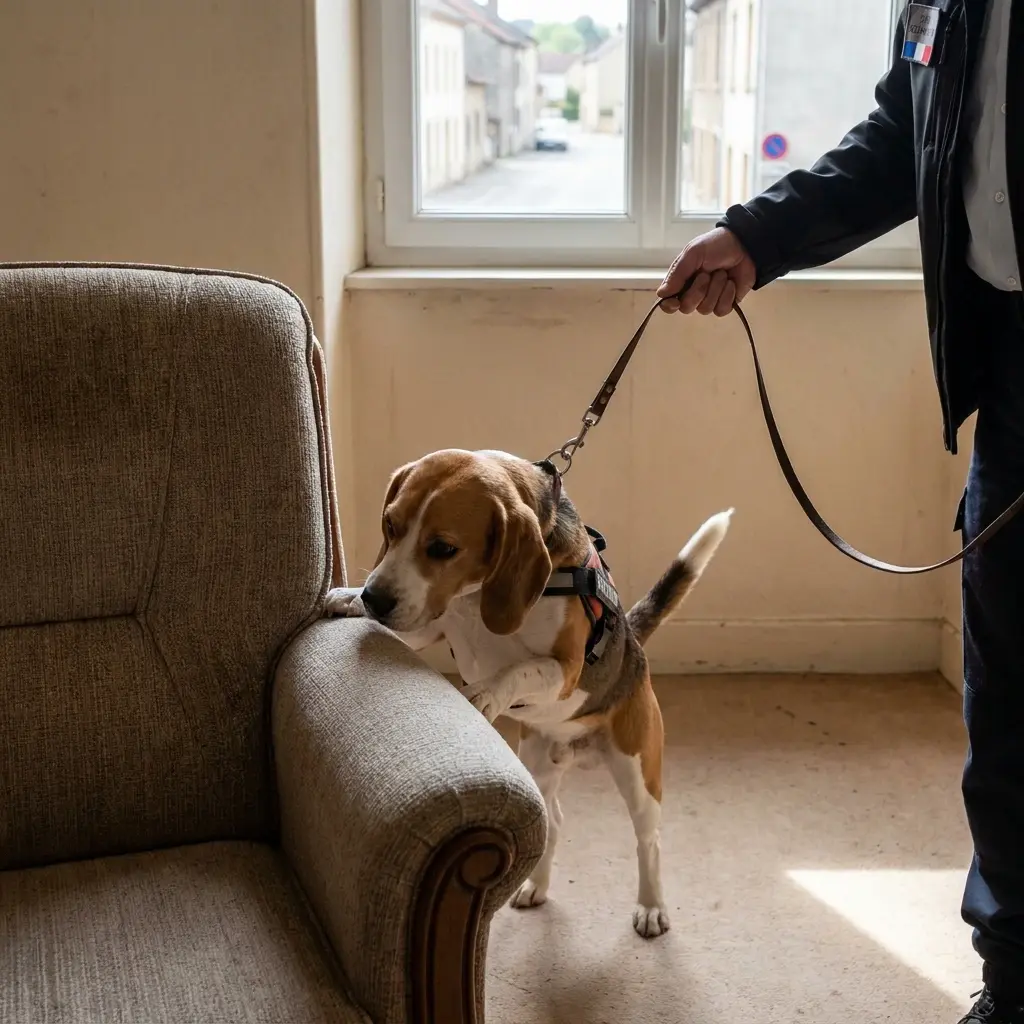Détection canine punaise de lit Créhange (57690)