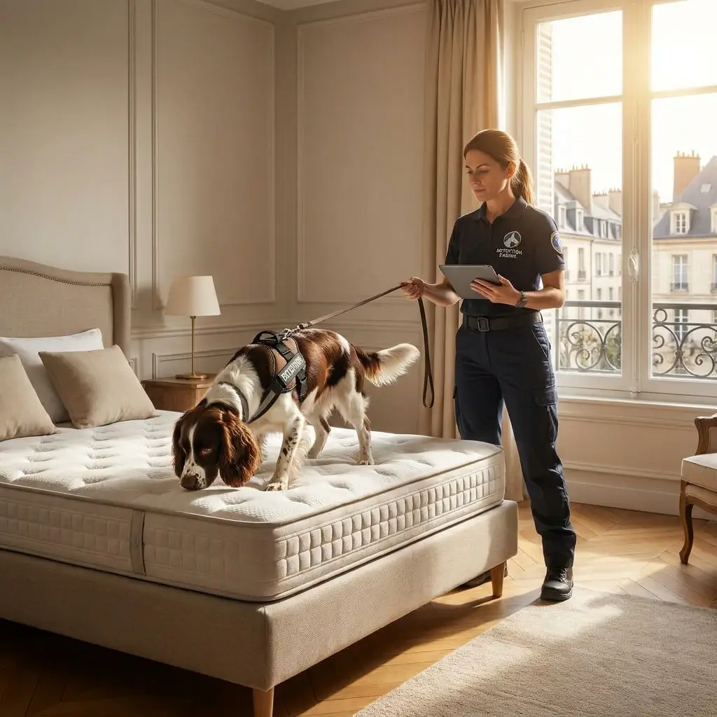 Comment se déroule la détection canine à Tressange ?