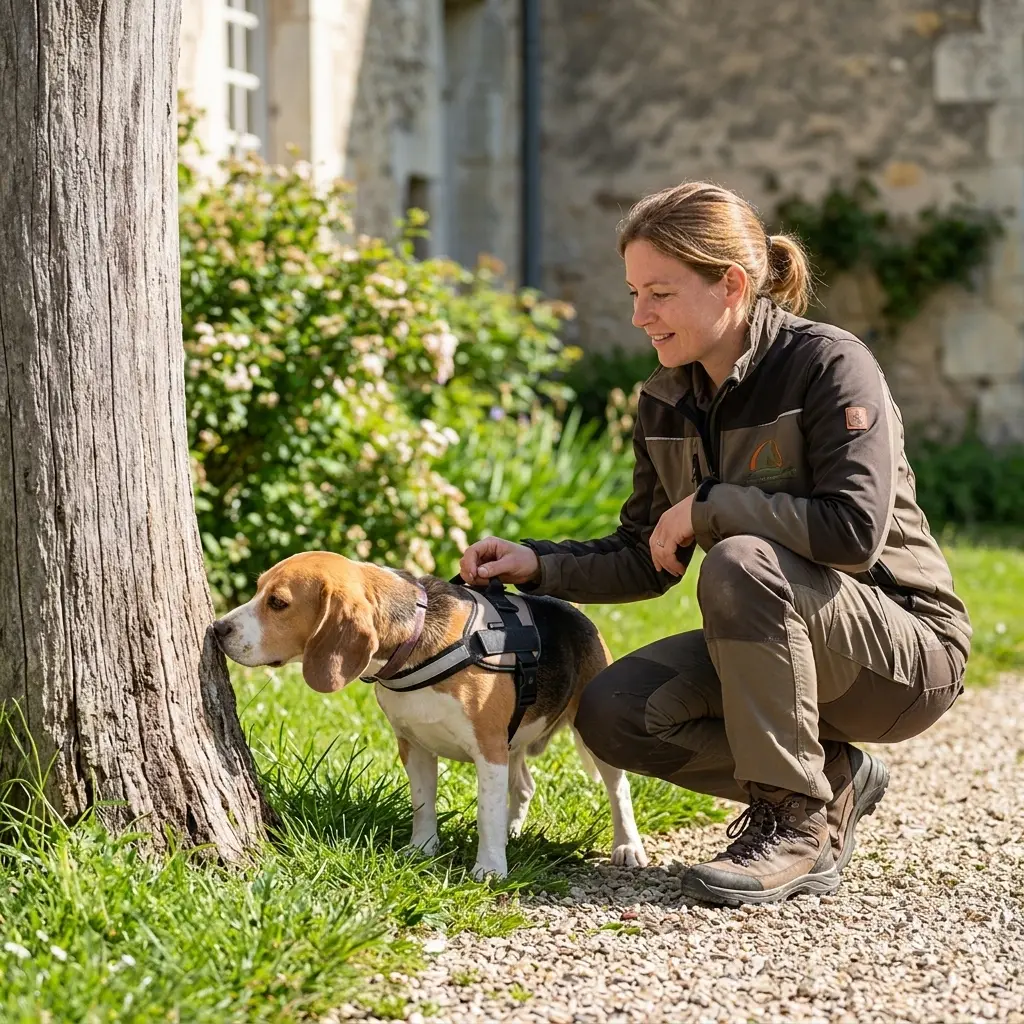 Comment se déroule la détection canine à Cocheren ?