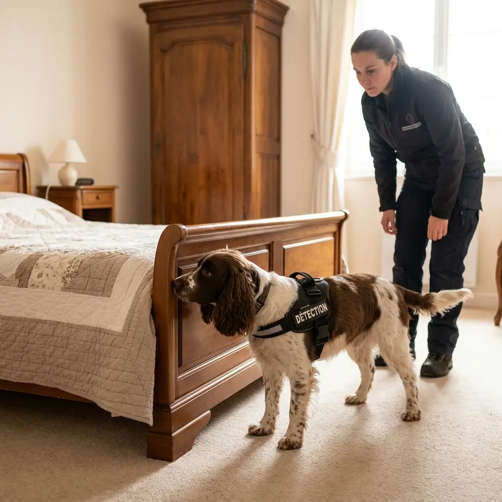 Détection canine punaise de lit Cocheren (57800)