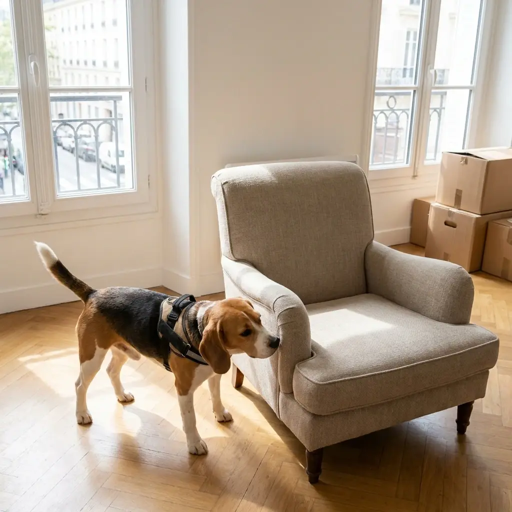 Comment fonctionne la recherche canine sur place ?