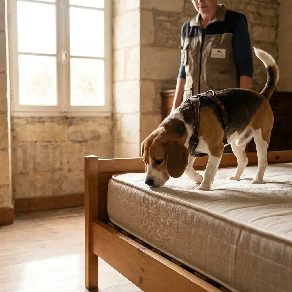Détection canine punaise de lit Amanvillers (57865)