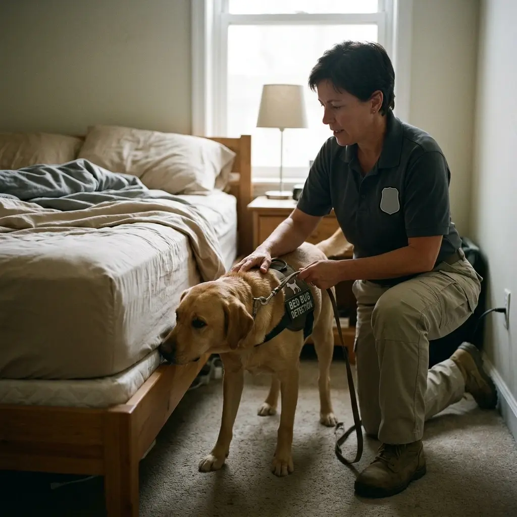 Pourquoi nous choisir pour la détection canine punaise de lit à Volstroff
