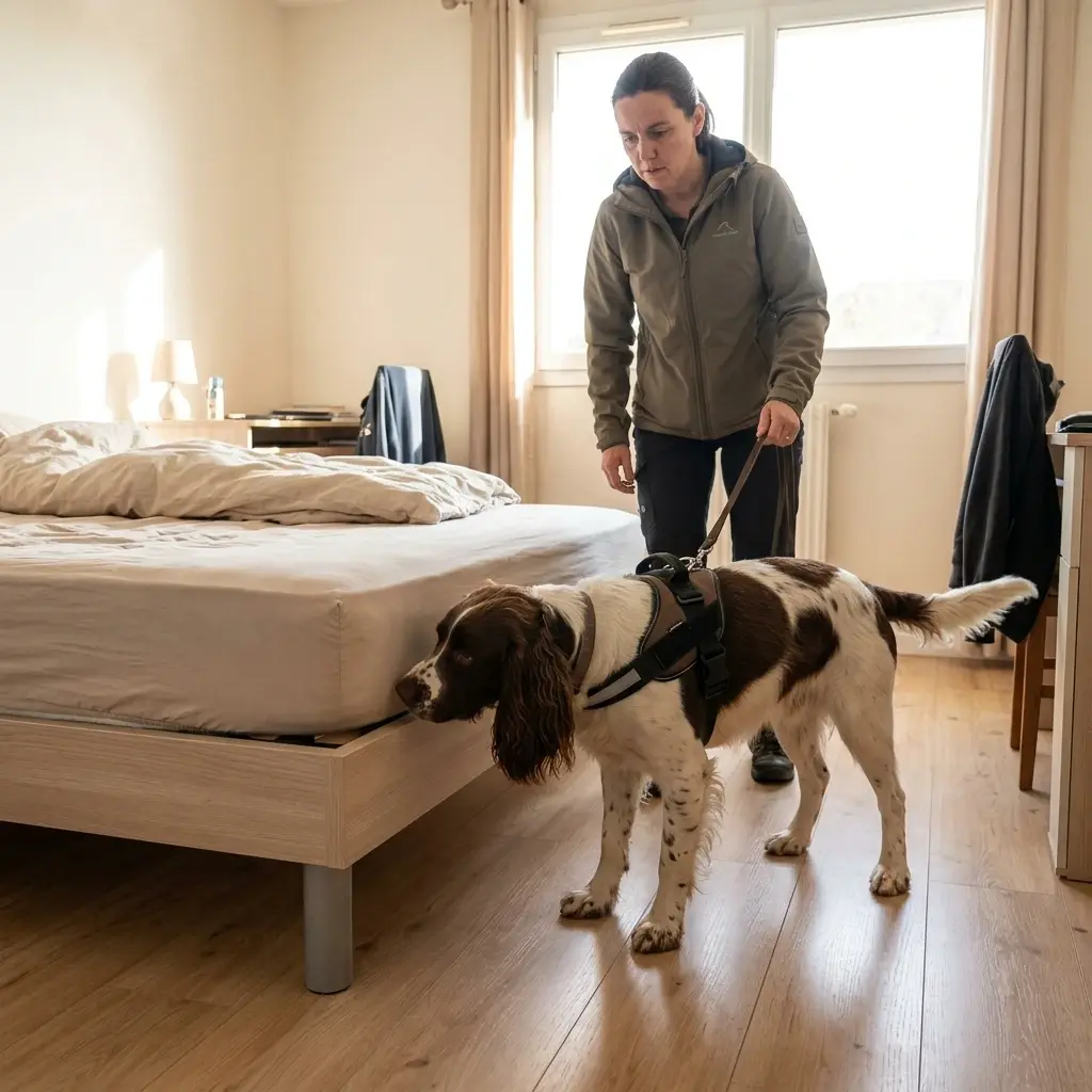 Comment se déroule l'inspection canine à Montigny-lès-Metz ?