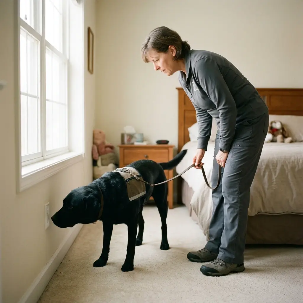 Comment fonctionne la détection canine sur le terrain ?