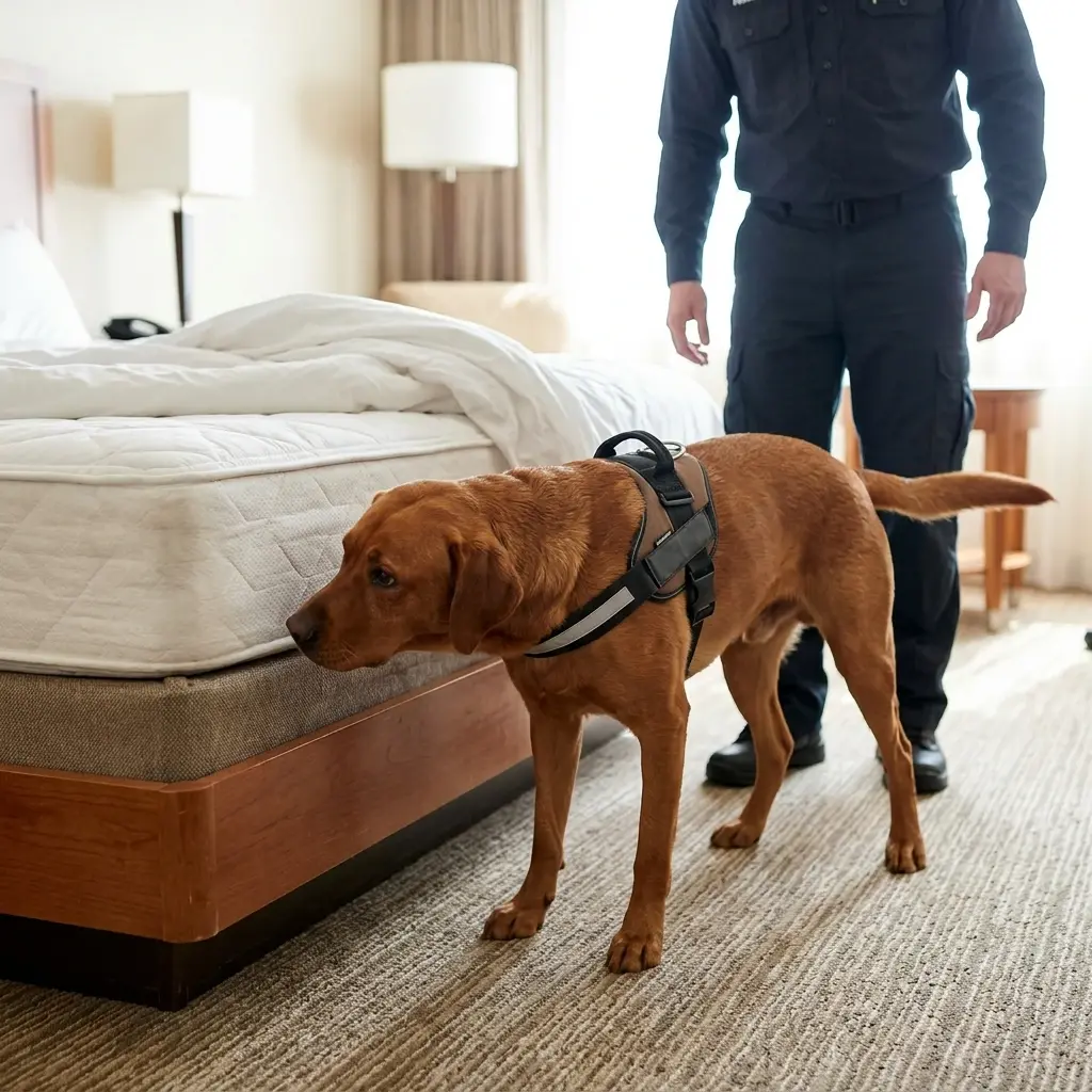 Comment se passe la détection canine à Bouchain ?