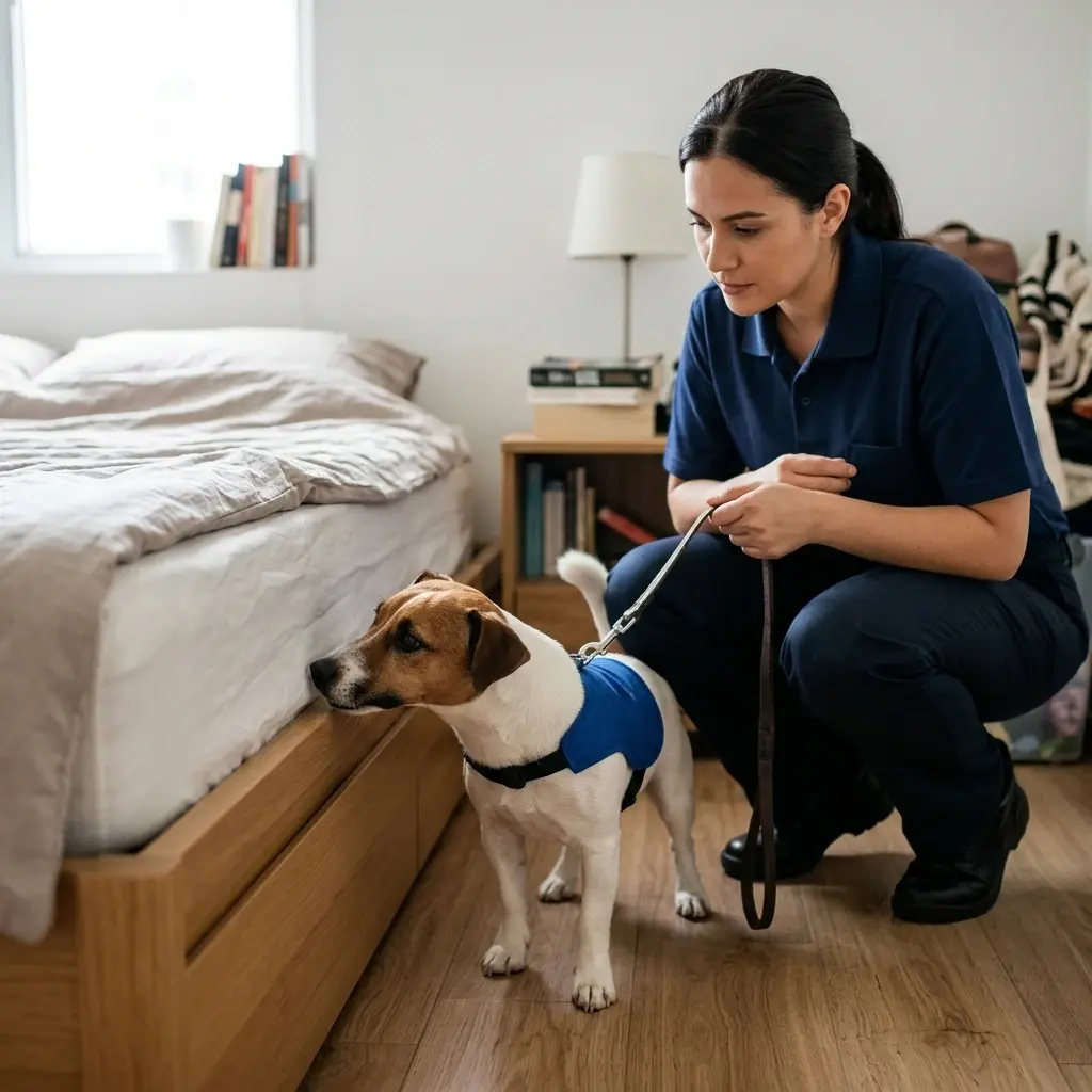 Détection canine punaise de lit Steenvoorde (59114)