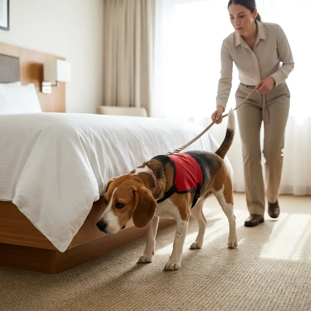 Détection canine punaise de lit Houplines (59116)