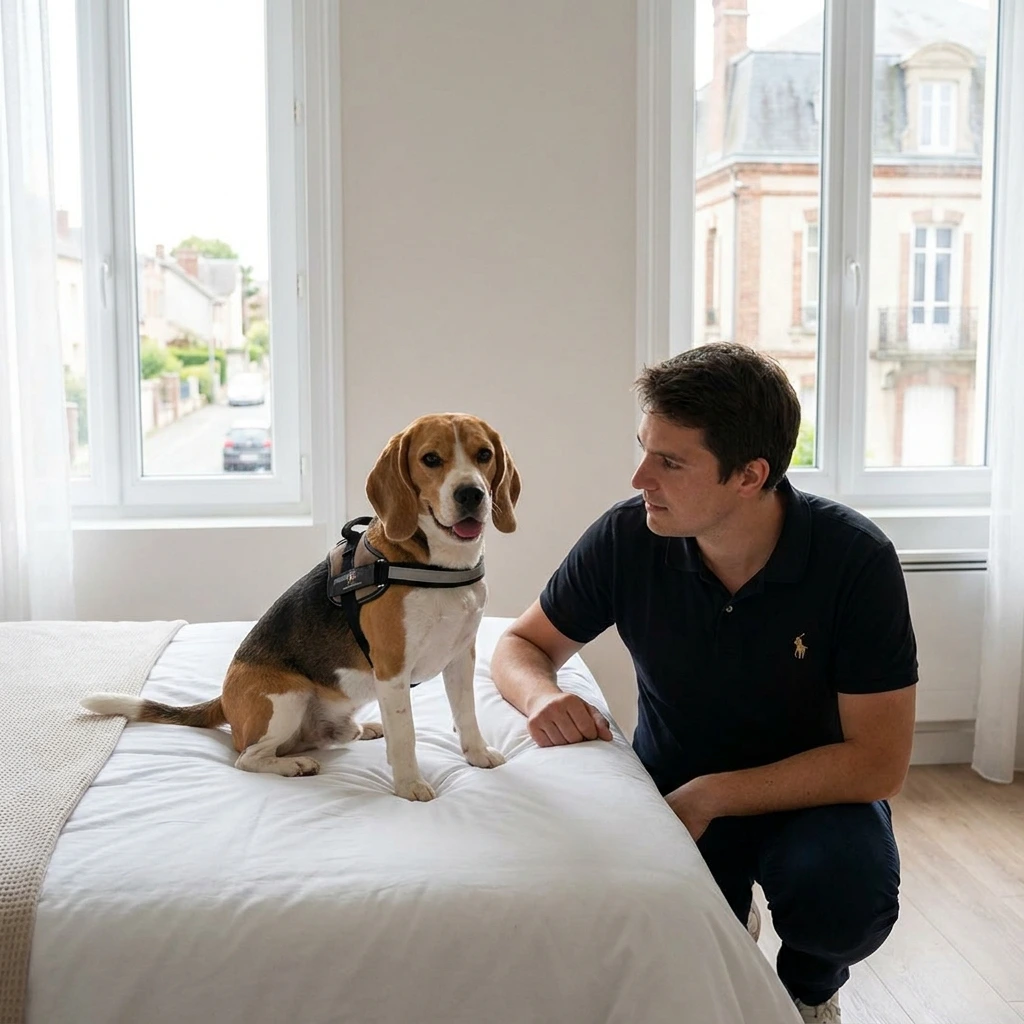 Comment se déroule la recherche canine à Haulchin ?