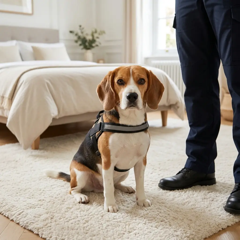 Comment se déroule l'intervention canine à Linselles ?