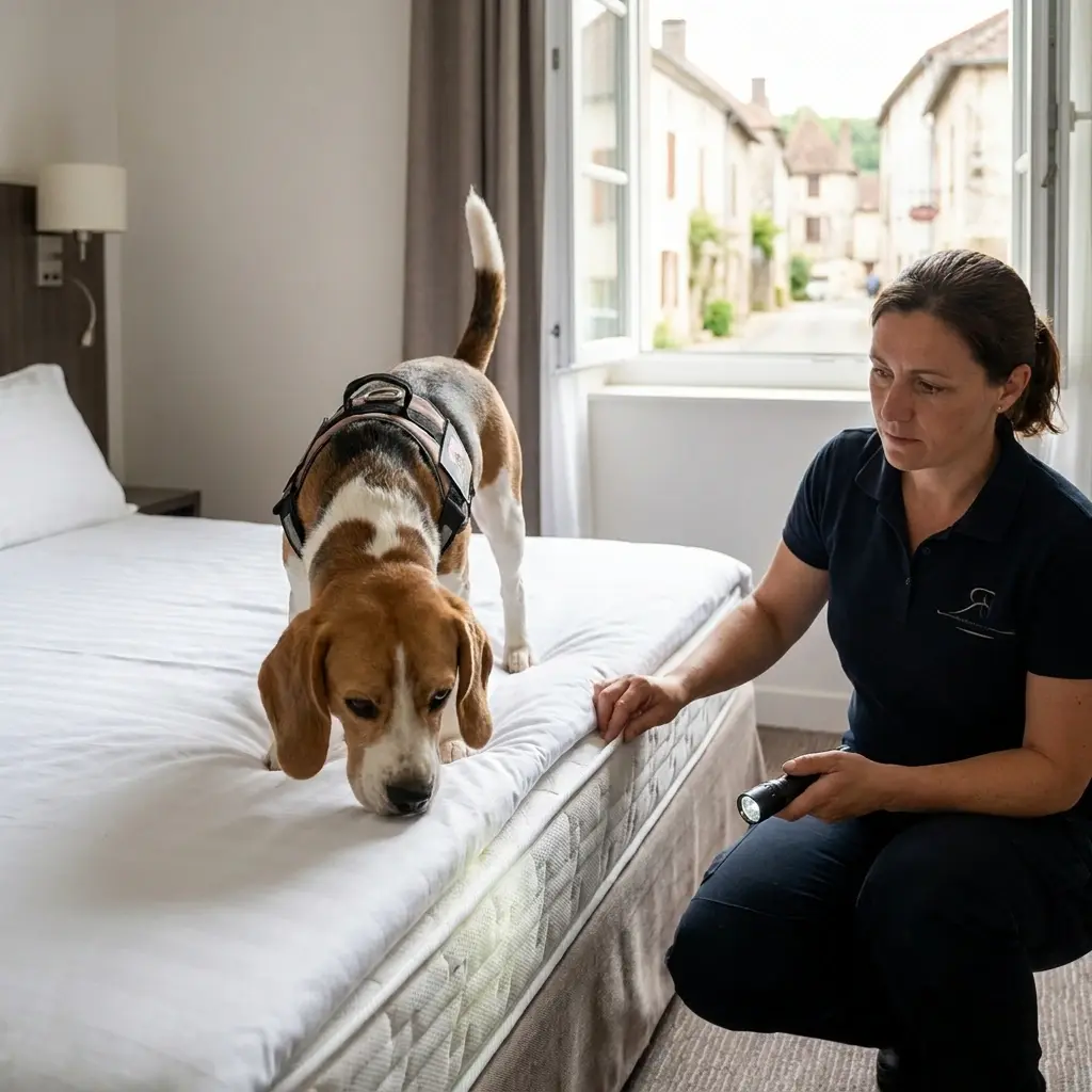 Détection canine punaise de lit Linselles (59126)