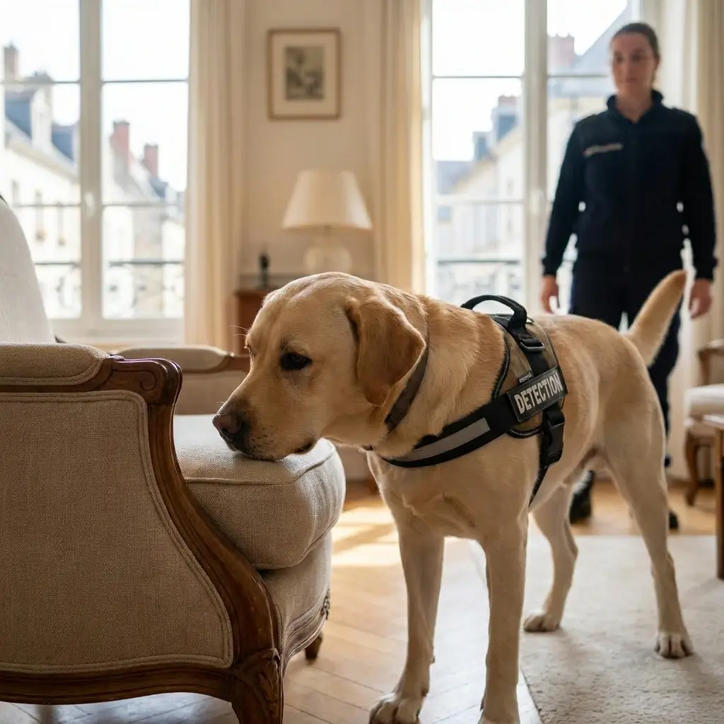Notre méthode de détection canine punaise de lit