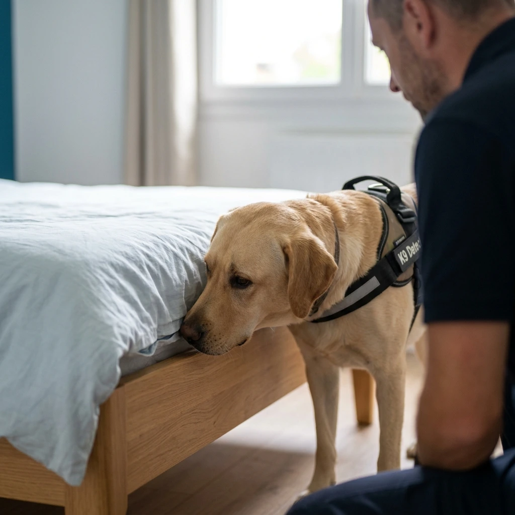 Détection canine punaise de lit Lambersart (59130)