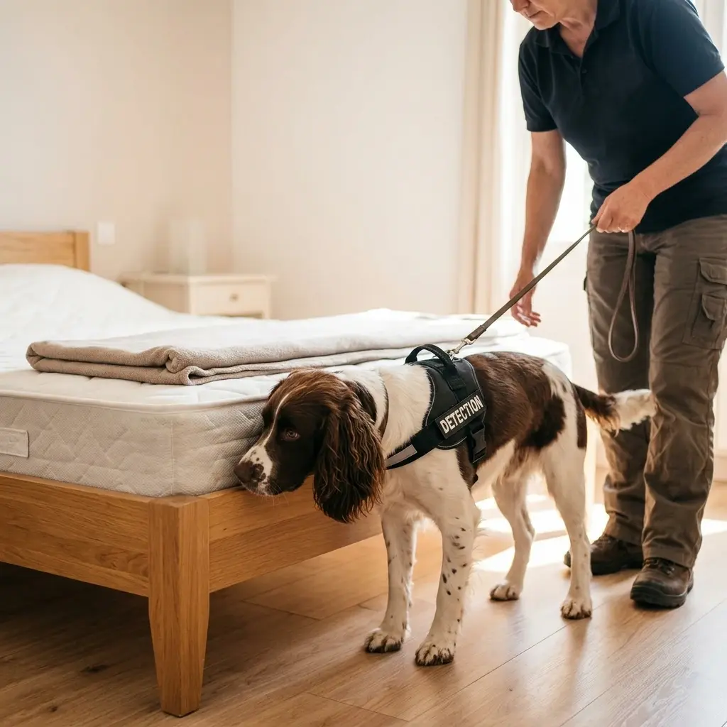 Détection canine punaise de lit Rousies (59131)