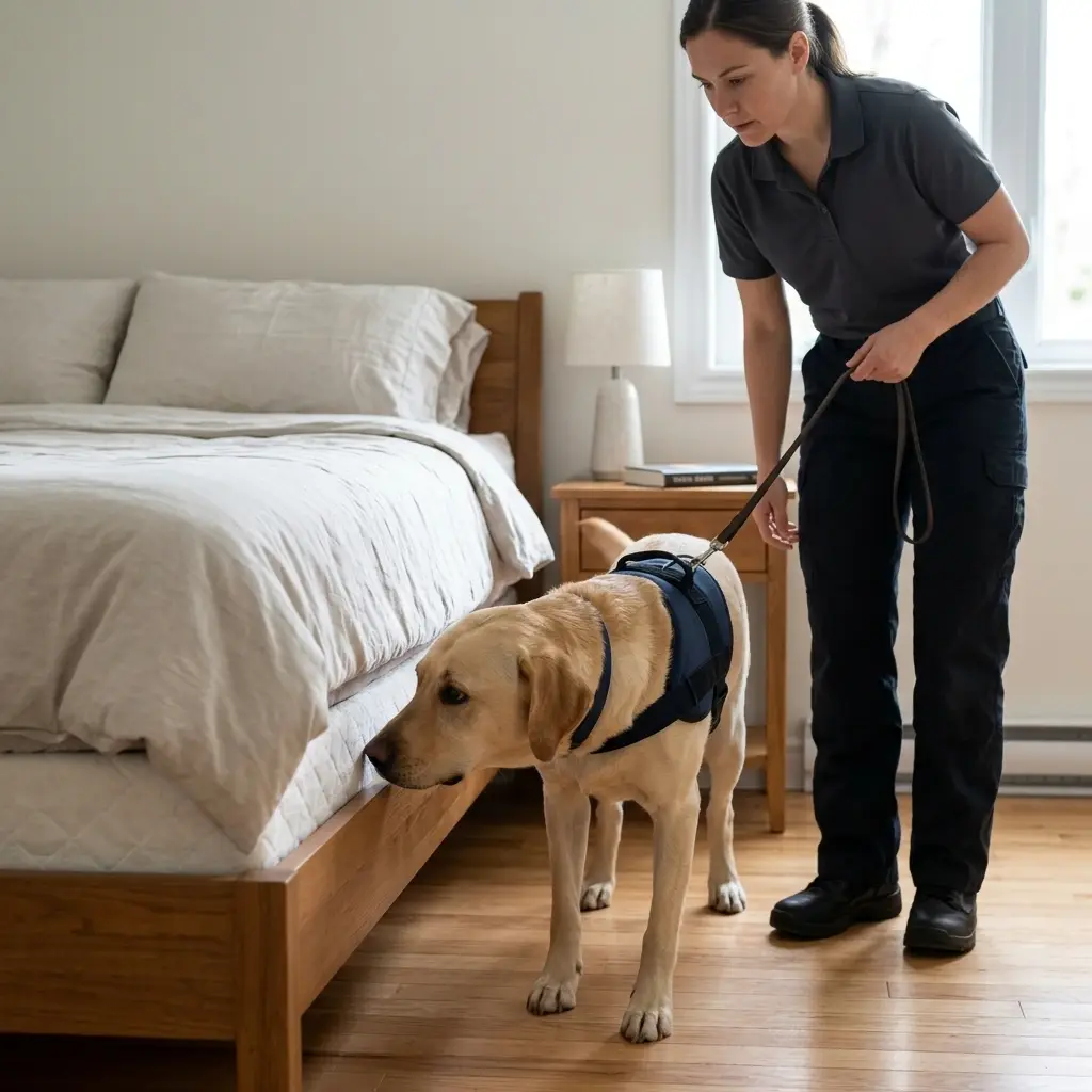 Détection canine punaise de lit Bachant (59138)