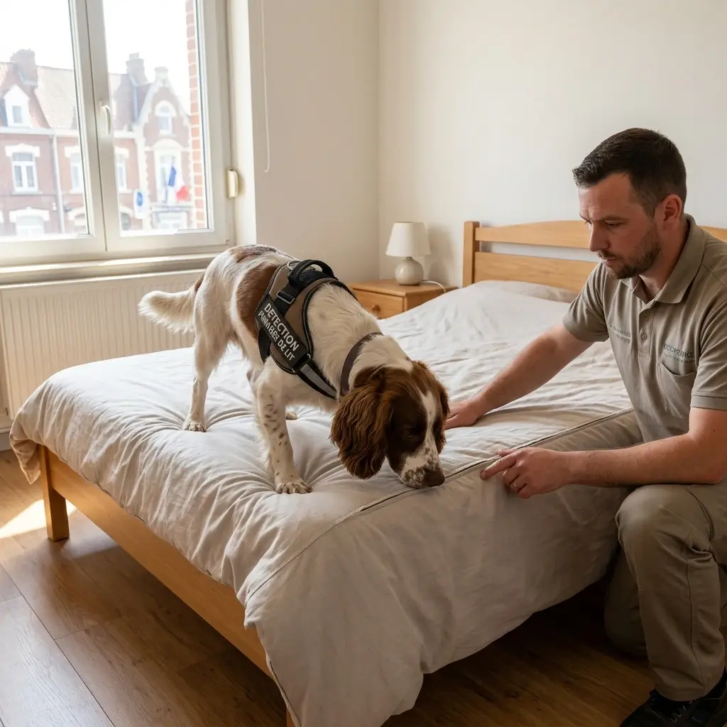 Comment se déroule la détection canine à Dunkerque ?