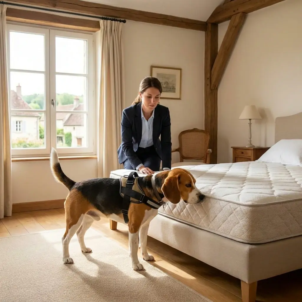 Détection canine punaise de lit Villers-Outréaux (59142)