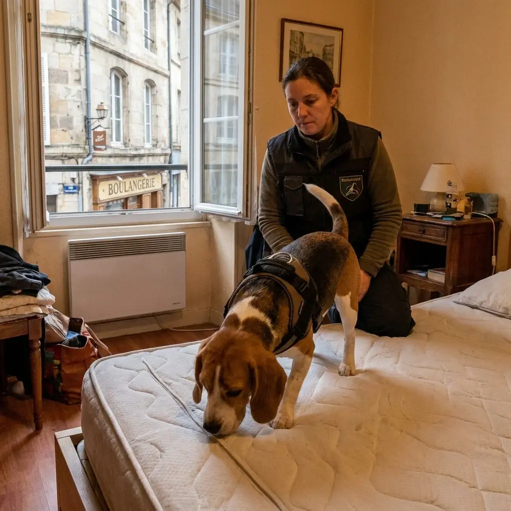 Comment se déroule la détection canine à Berlaimont ?