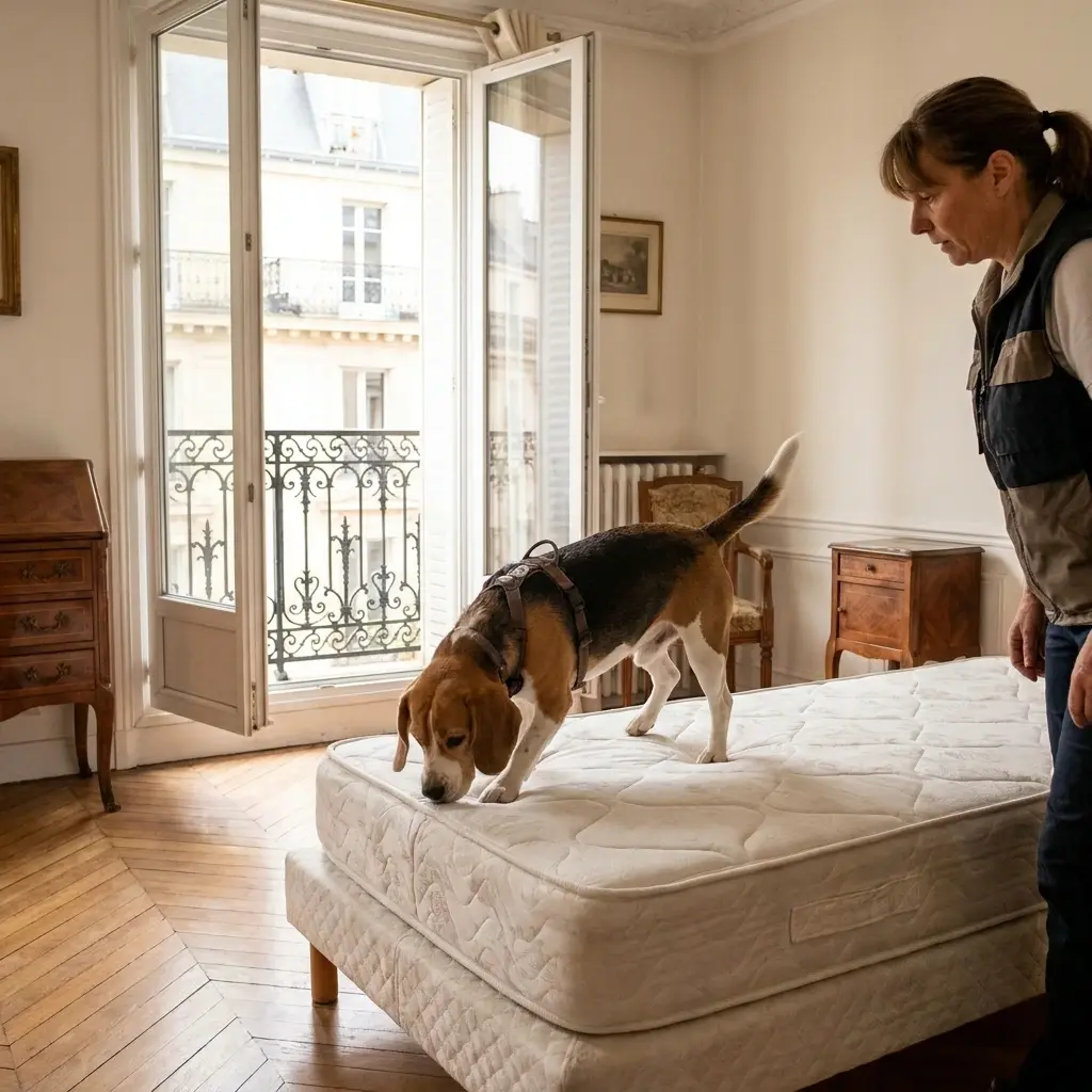 Détection canine punaise de lit Gondecourt (59147)