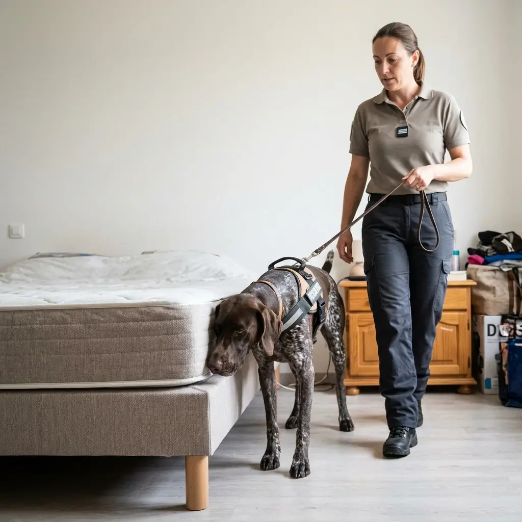 Détection canine punaise de lit Arleux (59151)
