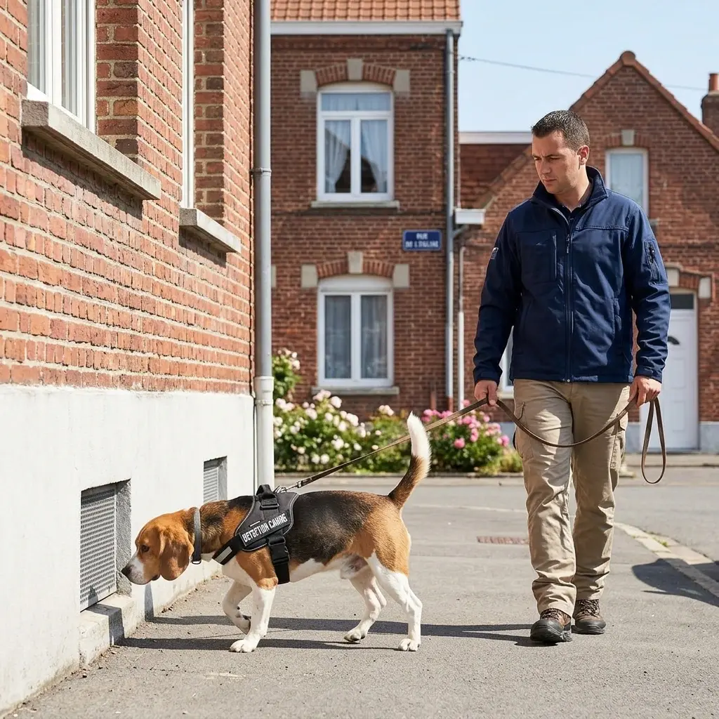 Détection canine punaise de lit Faches-Thumesnil (59155)