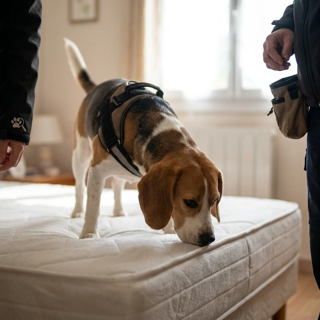 Détection canine punaise de lit Escaudœuvres (59161)