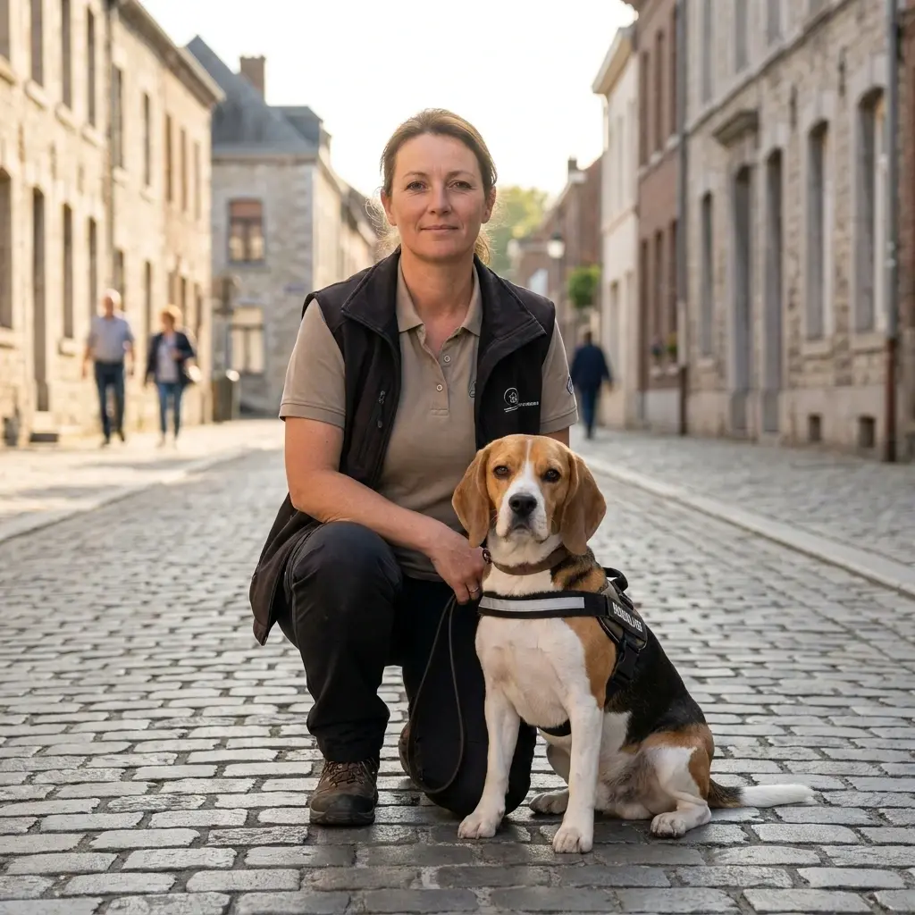 Comment se déroule la détection canine à Lallaing ?