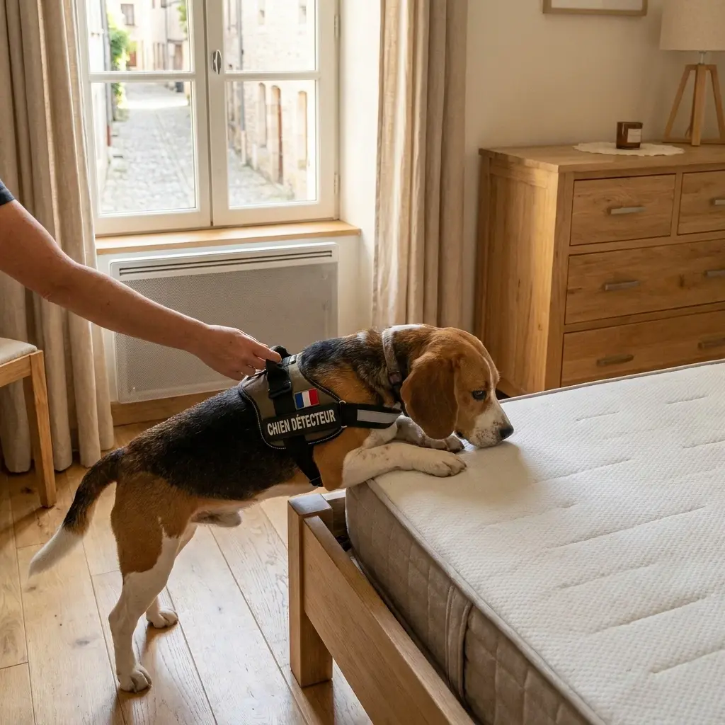 Détection canine punaise de lit Hasnon (59178)