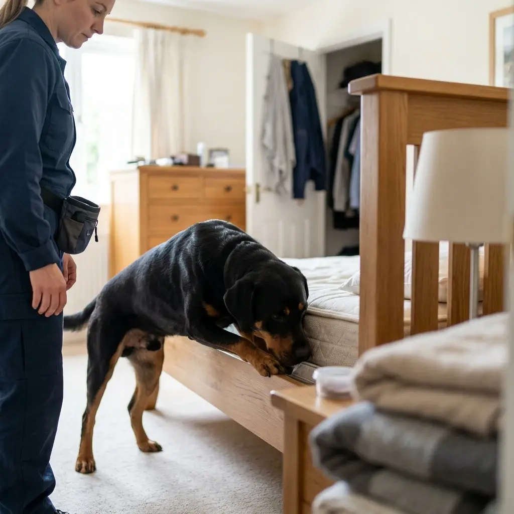 Détection canine punaise de lit Sainghin-en-Weppes (59184)
