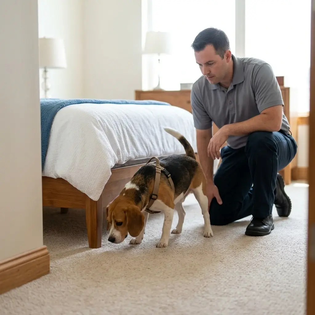 Le processus de recherche canine et technique