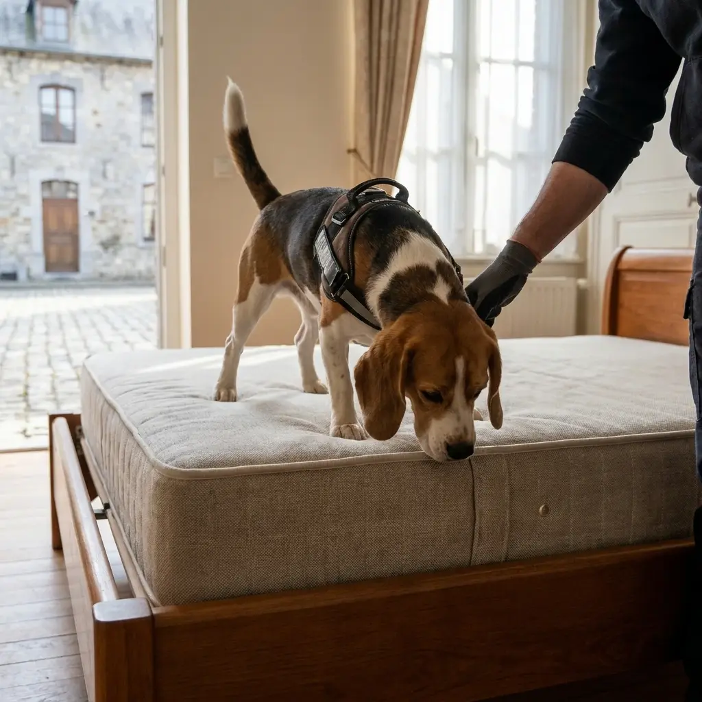 Détection canine punaise de lit Hergnies (59199)