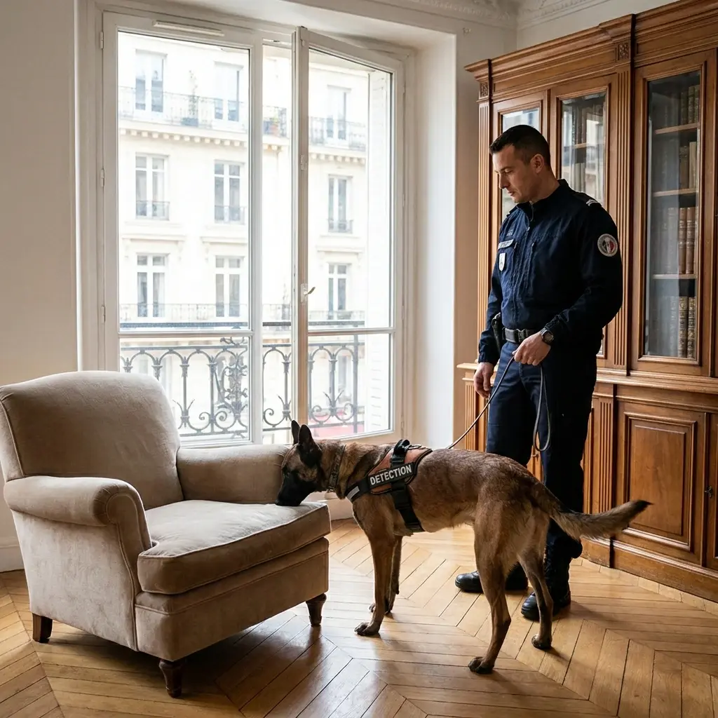 Détection canine punaise de lit Abscon (59215)