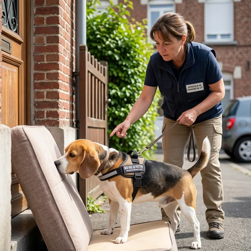Détection canine punaise de lit Roncq (59223)