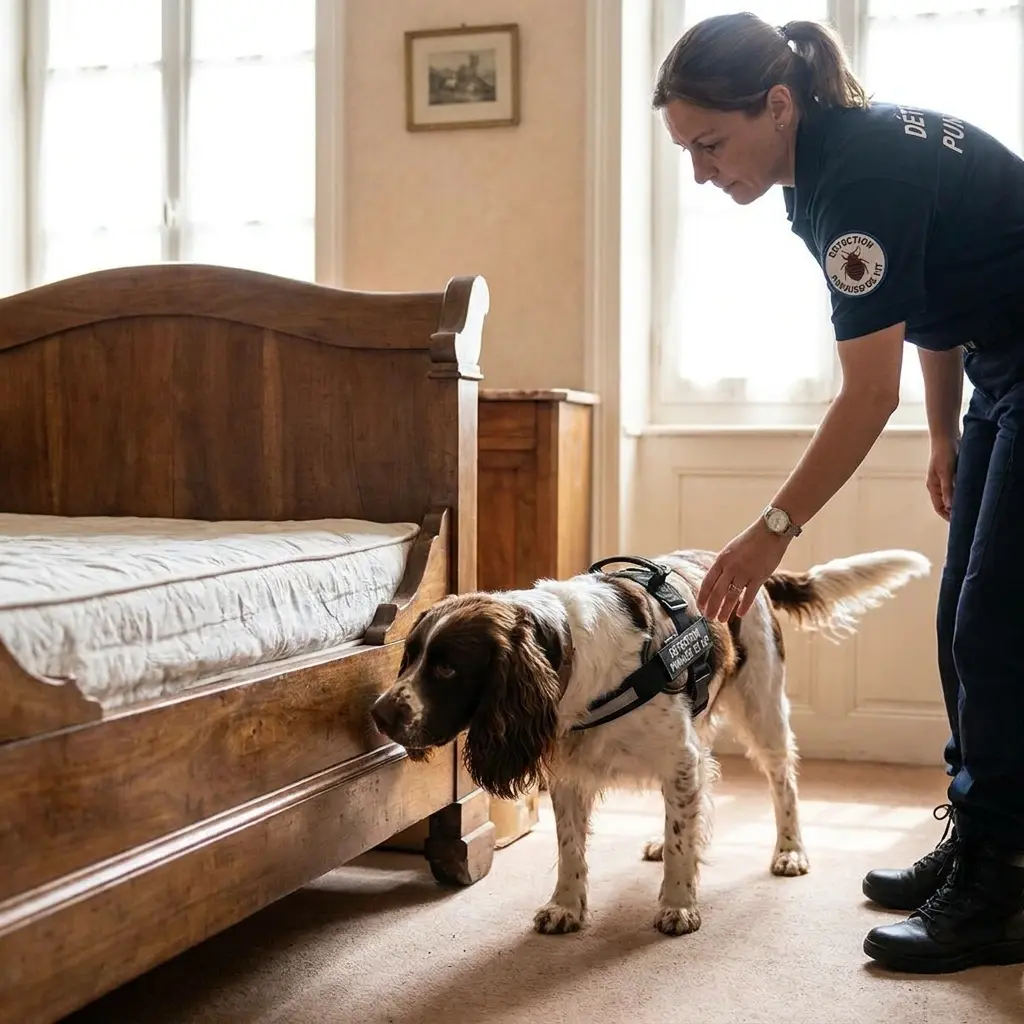 Détection canine punaise de lit Lecelles (59226)
