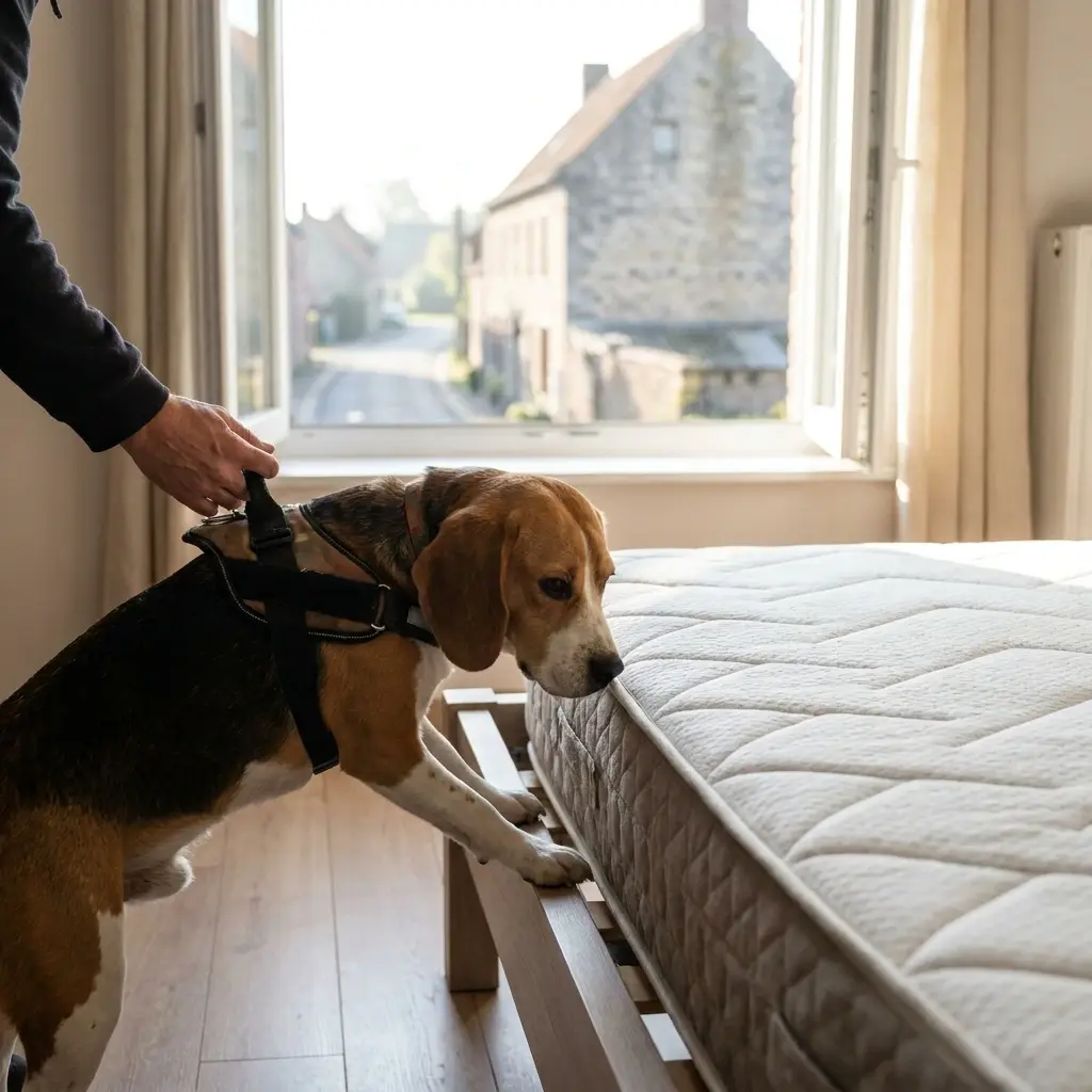Comment se déroule la détection canine à Vieux-Berquin ?