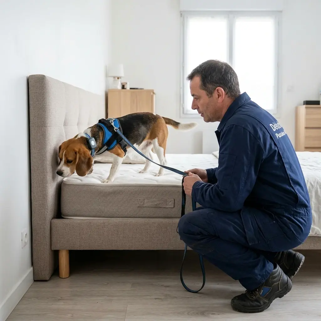 Détection canine punaise de lit Monchecourt (59234)
