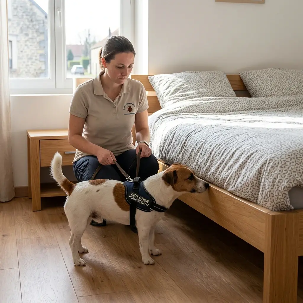 Détection canine punaise de lit Frelinghien (59236)