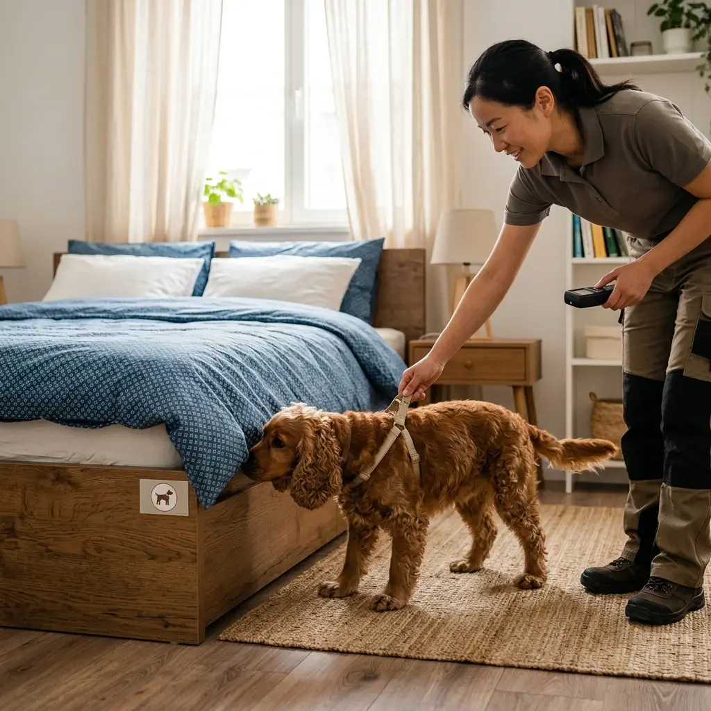 Comment préparer votre domicile pour la détection canine ?