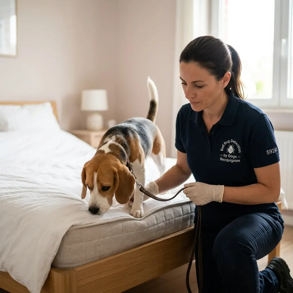 Détection canine punaise de lit Recquignies (59245)