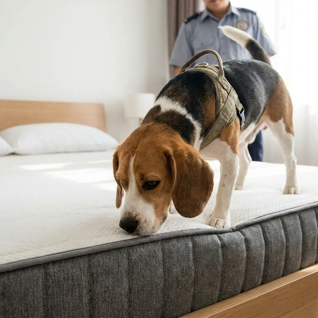 Détection canine punaise de lit Halluin (59250)